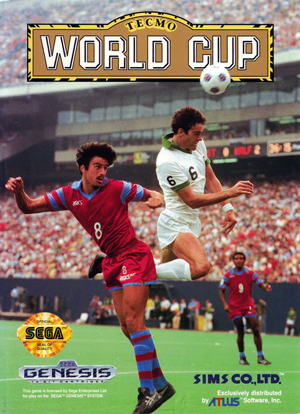Cover Tecmo World Cup '93 for Genesis - Mega Drive